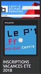 Mobile Screenshot of centredebeaulieu.fr